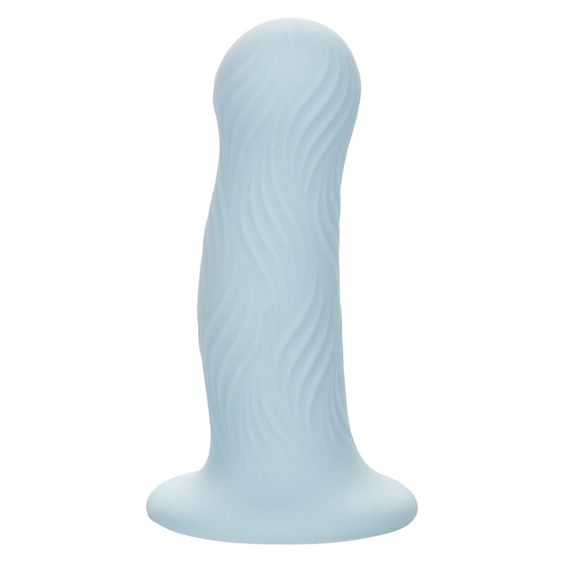 Calexotics - wave rider plug anal en mousse bleu