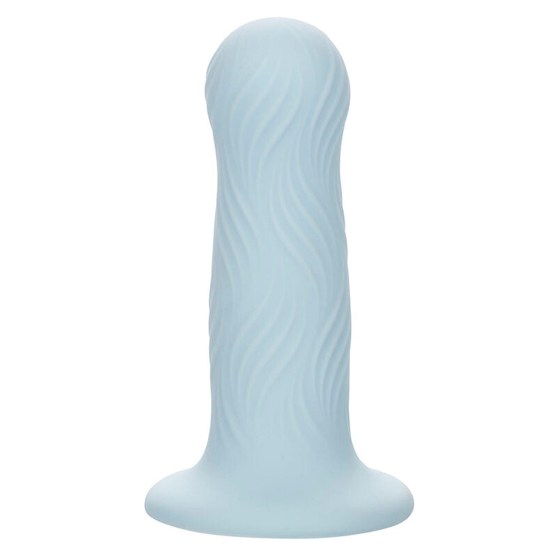 Calexotics - wave rider plug anal en mousse bleu