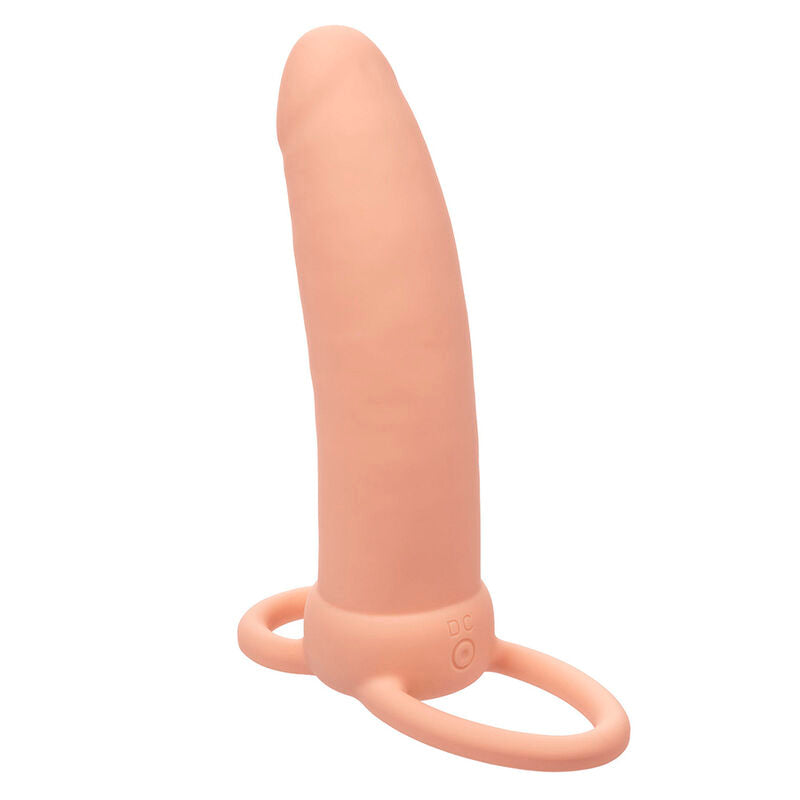 Calexotics - maxx thick double pénétrateur 10 vibrations chair