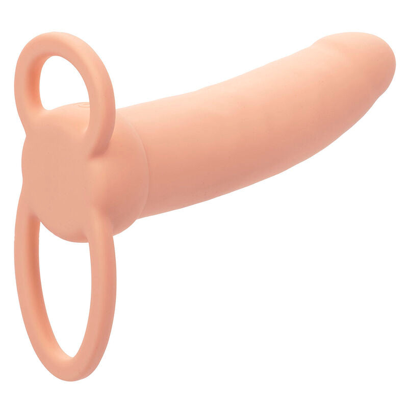 Calexotics - maxx thick double pénétrateur 10 vibrations chair