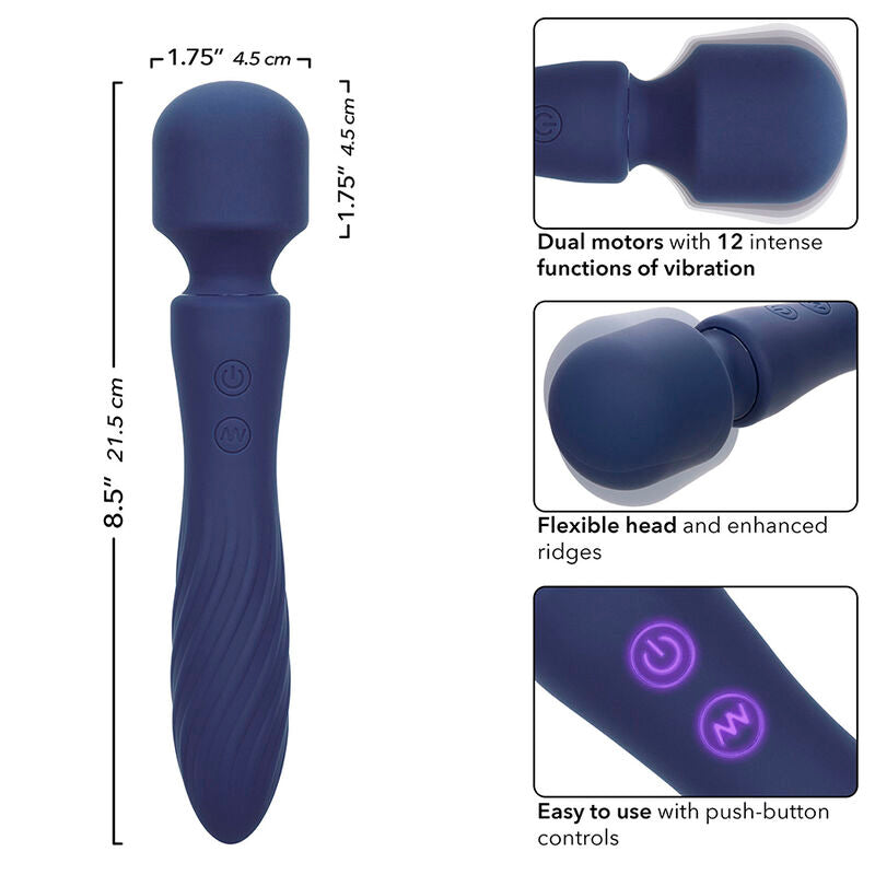 Calexotics - Baguette de massage 12 vitesses de vibration Charisma Mystique - Violet