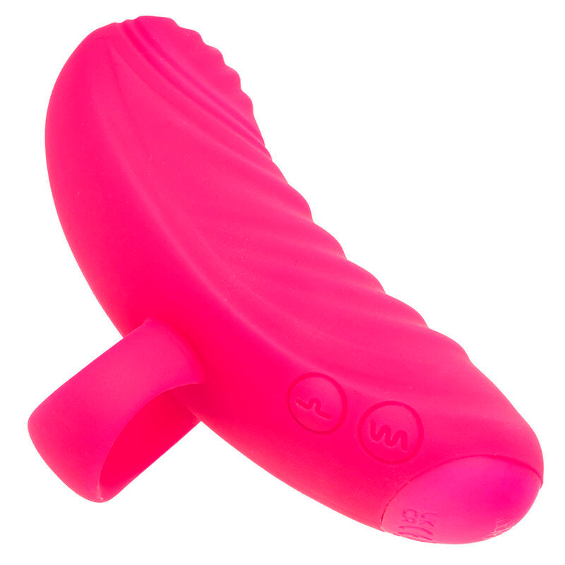 Calexotics – Doigt Vibrant Étanche Rechargeable 7 Modes de Vibration – Rose