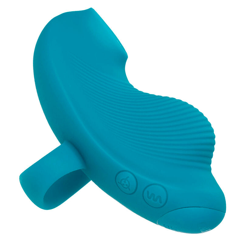 Calexotics – Doigt Vibrant à Air Pulsé Envy – Bleu