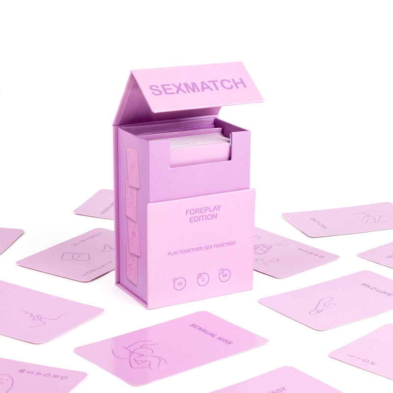 Secret Play – Jeu de Cartes Couple SexMatch Préliminaires Édition