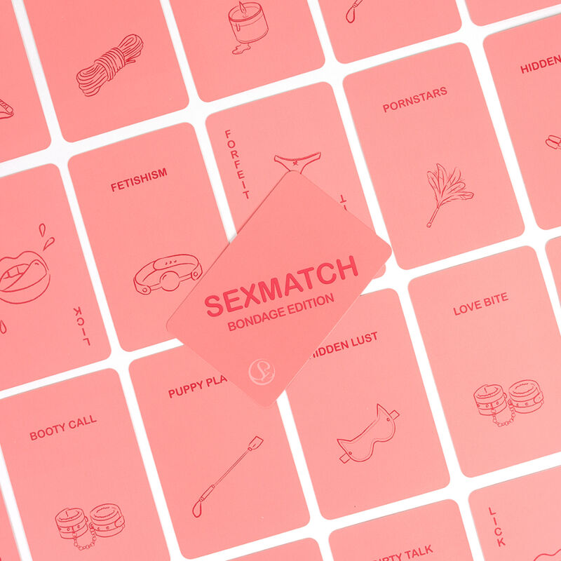 Secret Play – Jeu de Cartes Couple SexMatch Bondage Édition
