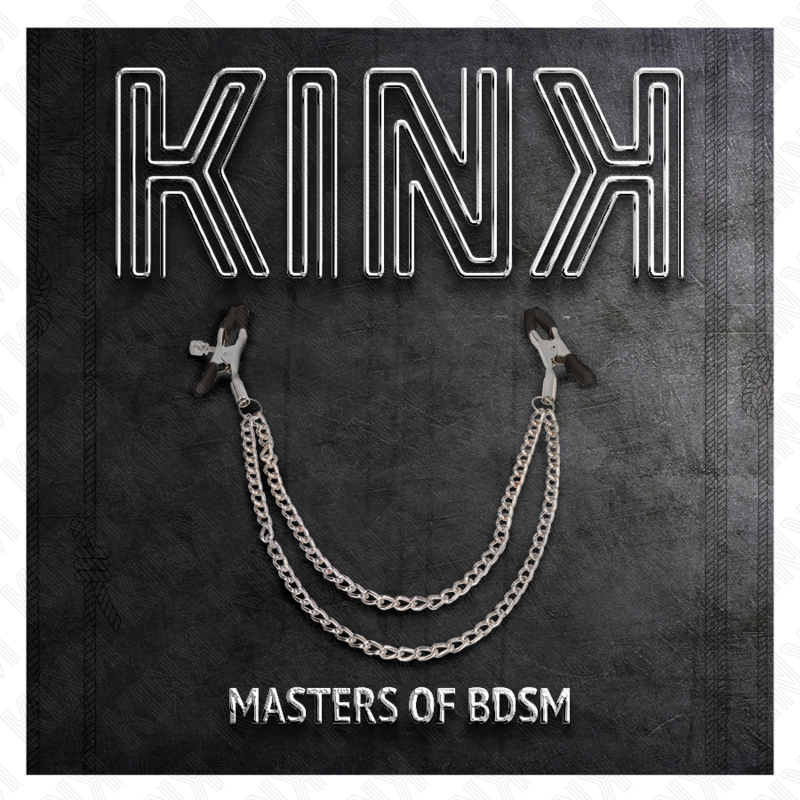 KINK – Pinces à tétons réglables avec 2 chaînes
