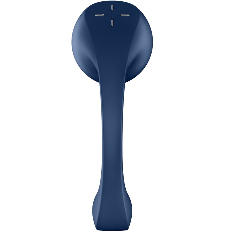 Satisfyer - Double Stimulateur Pro+ Wave 4 Connecté - Bleu