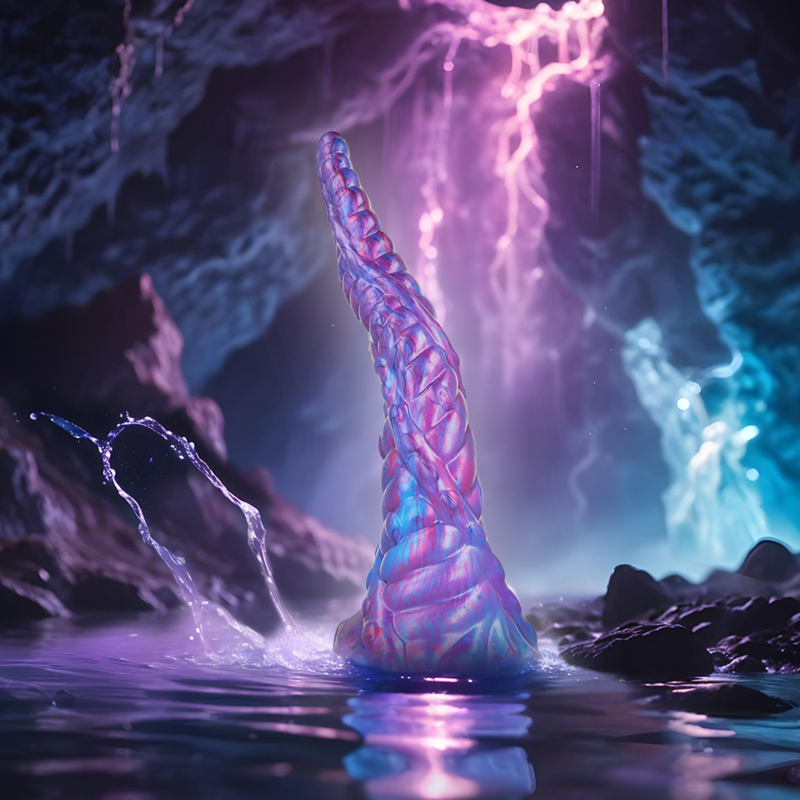Epic - Gode ventouse en forme de tentacule Nokken - Violet