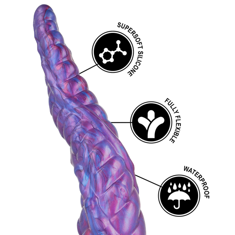 Epic - Gode ventouse en forme de tentacule Nokken - Violet