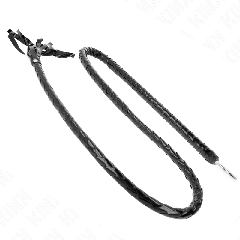 KINK - Fouet BullWhip en PVC Brillant - 138 cm