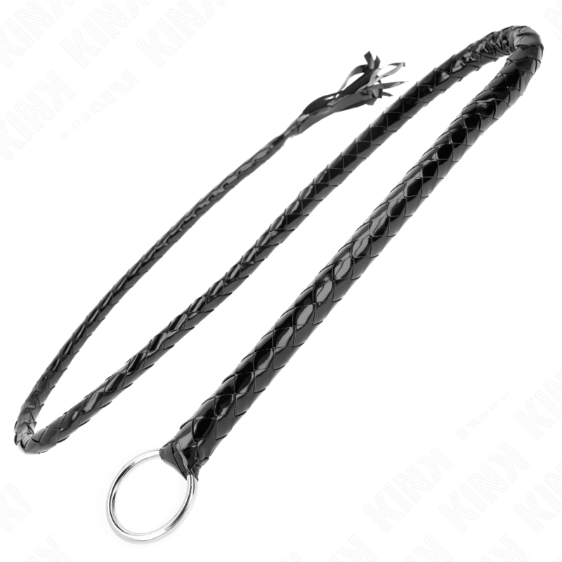 KINK - Fouet BullWhip en PVC Brillant - 138 cm