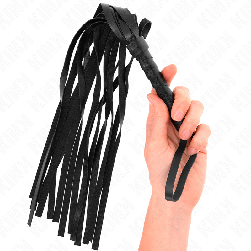 Kink - fouet simple noir 45 cm