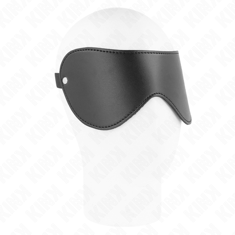 Kink - Masque bondage en Simili-cuir - Noir