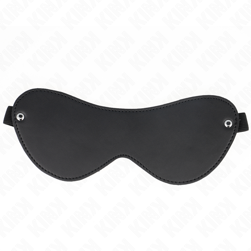 Kink - Masque bondage en Simili-cuir - Noir