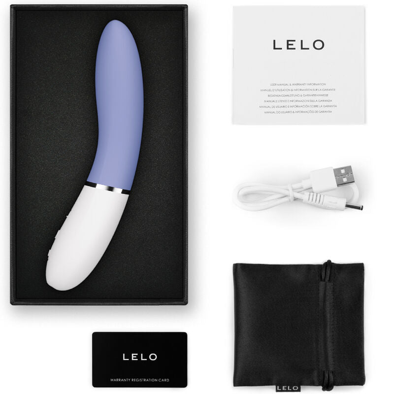 LELO - Vibro point G Contrôlé via Appli LIV 3 - Bleu