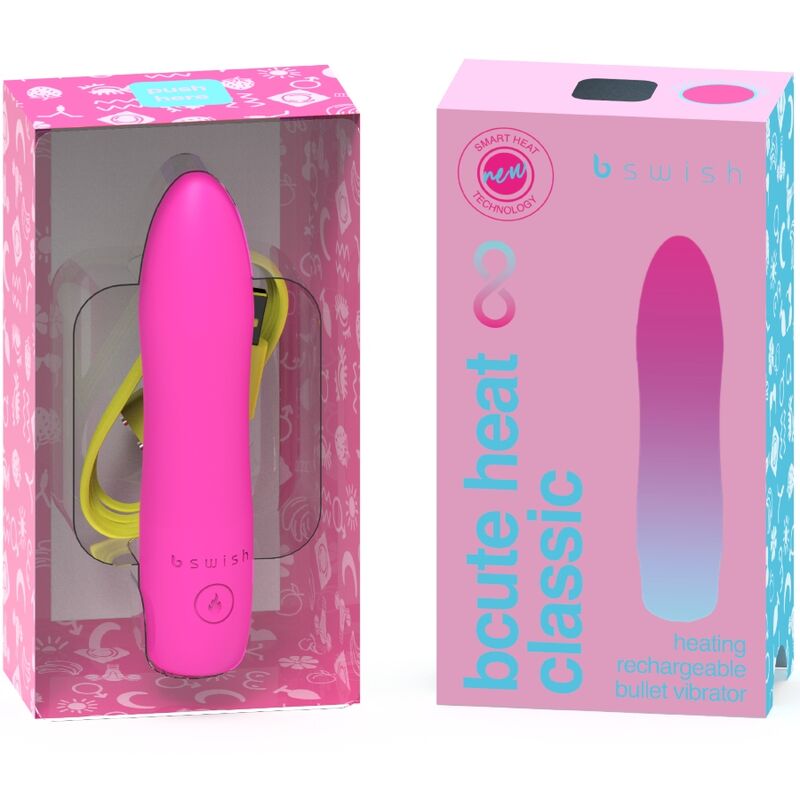 B Swish - Mini Vibromasseur Bcute Heat Classic - Rose