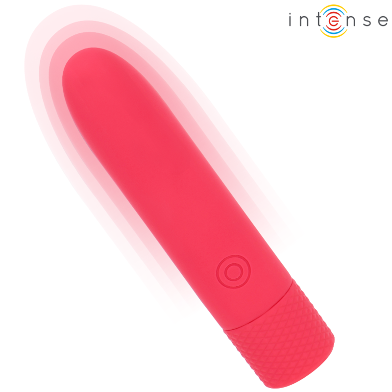 Intense - symone bullet vibrant rechargeable usb 8 vibrations rouge 10 x 2,2 cm