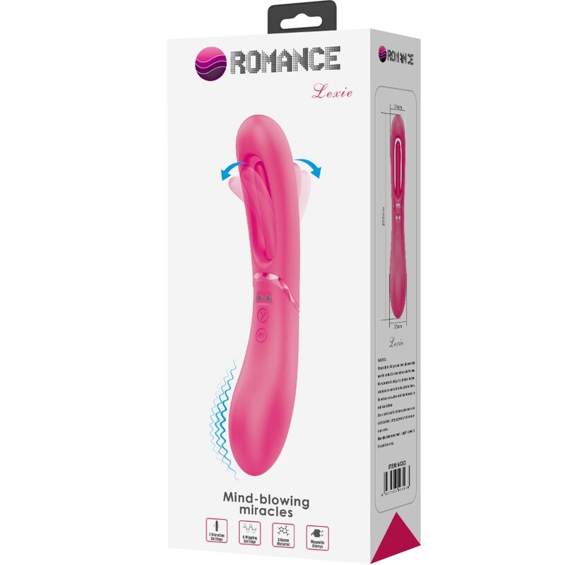 Romance - vibrateur point g lexie 7 vibrations rose
