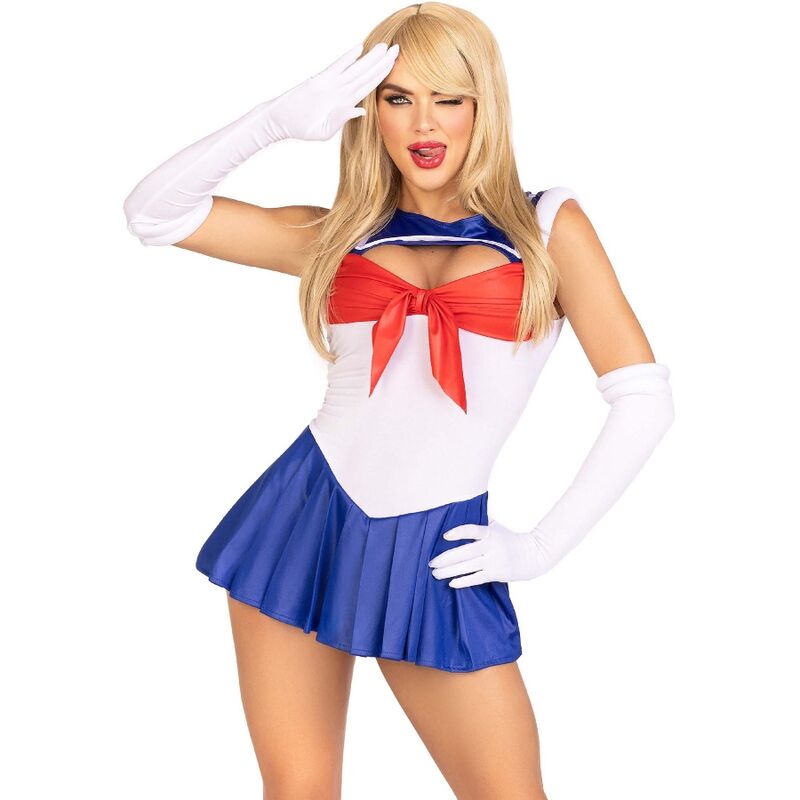 Leg avenue - costume sexy marin multicolore s