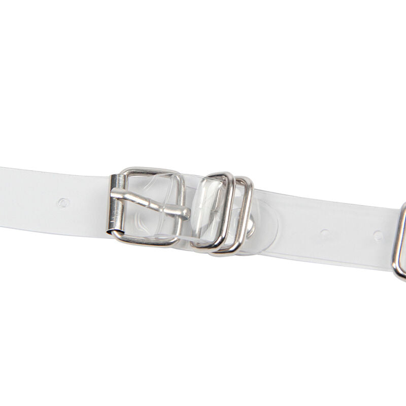 Subblime - 953737 harnais de poitrine avec anneaux et chaînes argent taille unique