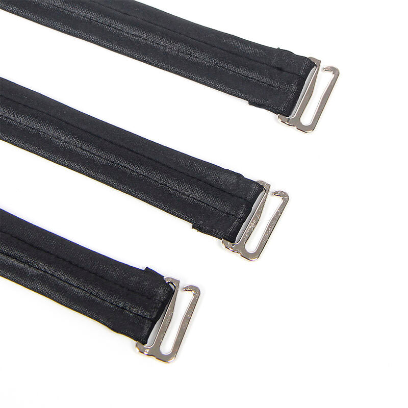 Subblime - 954406 robe bondage en cuir noir s/m