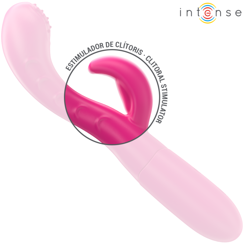 Intense - amara vibrateur avec langue stimulante 10 vibrations rose