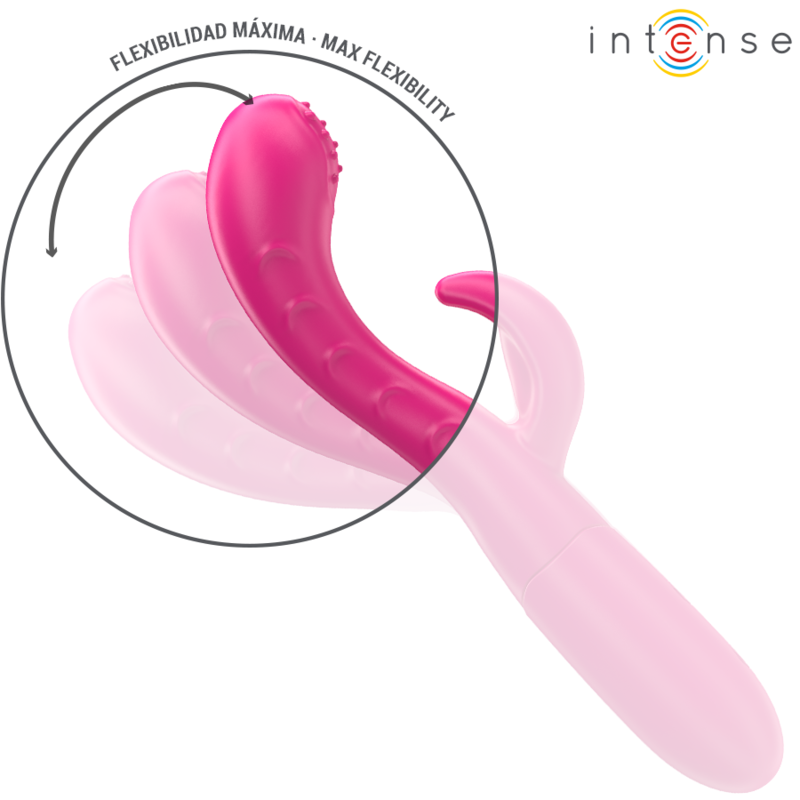 Intense - amara vibrateur avec langue stimulante 10 vibrations rose