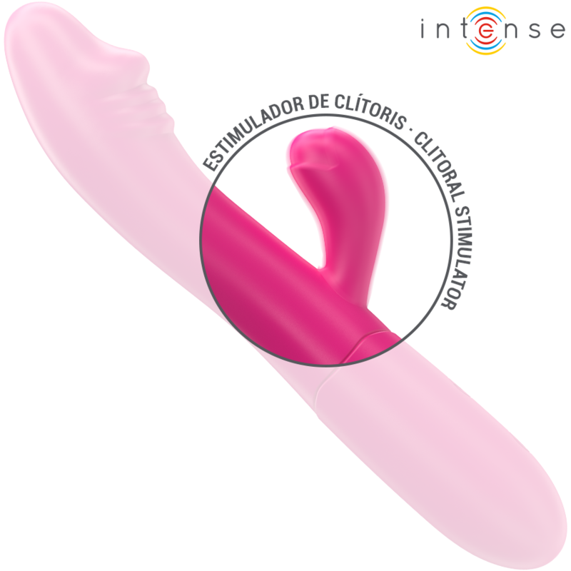 Intense - ivy vibrateur flexible 10 vibrations avec langue stimulante rose