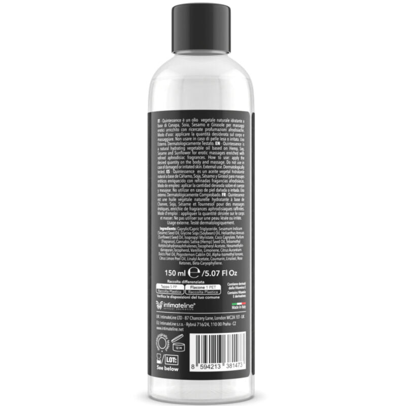 Intimateline luxuria - aceite de masajes vainille exotique 150 ml
