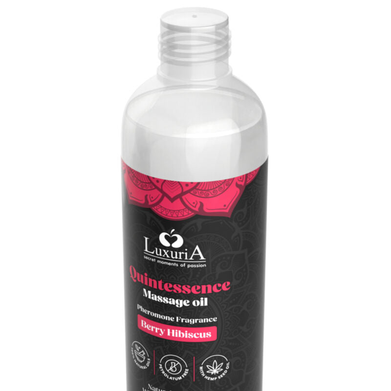 Intimateline luxuria - huile de massage baies 150 ml