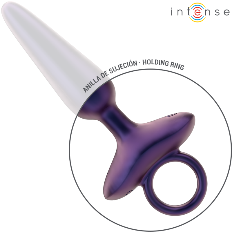 Intense - marlon plug anal vibrant modèle 4 télécommande