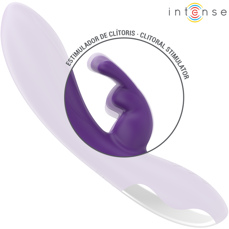 Intense – Vibrateur Rabbit Randall Silicone 10 Vibrations Violet