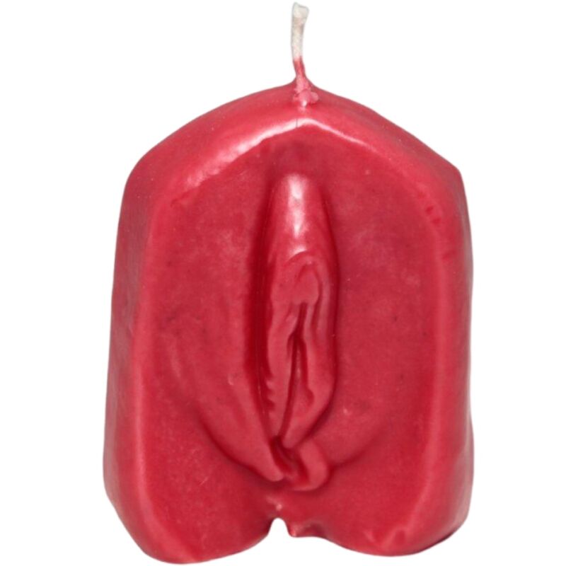 Bougie Décorative Forme Vagin Rouge - Diablo Picante