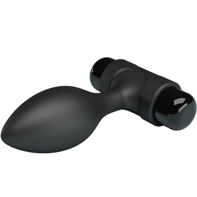 Pretty love - vibra butt 10 vibrations plug anal noir