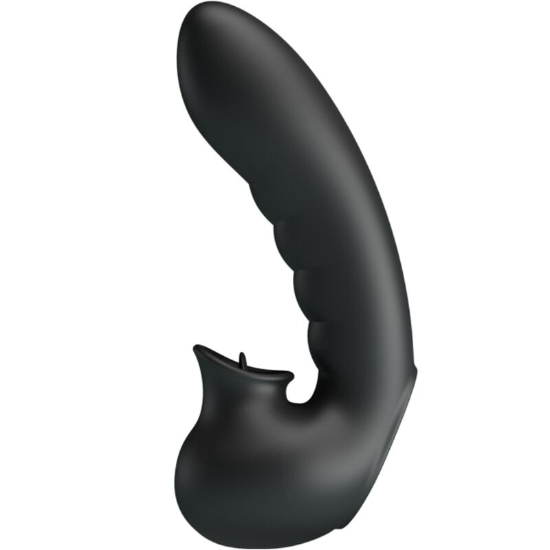 Pretty Love – Stimulateur Doigt Vibrant Hobgoblin 12 Modes de Vibration – Noir