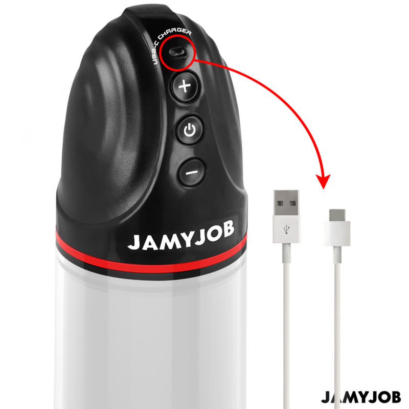 JAMYJOB - POMPE AUTOMATIQUE XPAND 3 NIVEAUX D'ONDES STIMULANTES GRIS