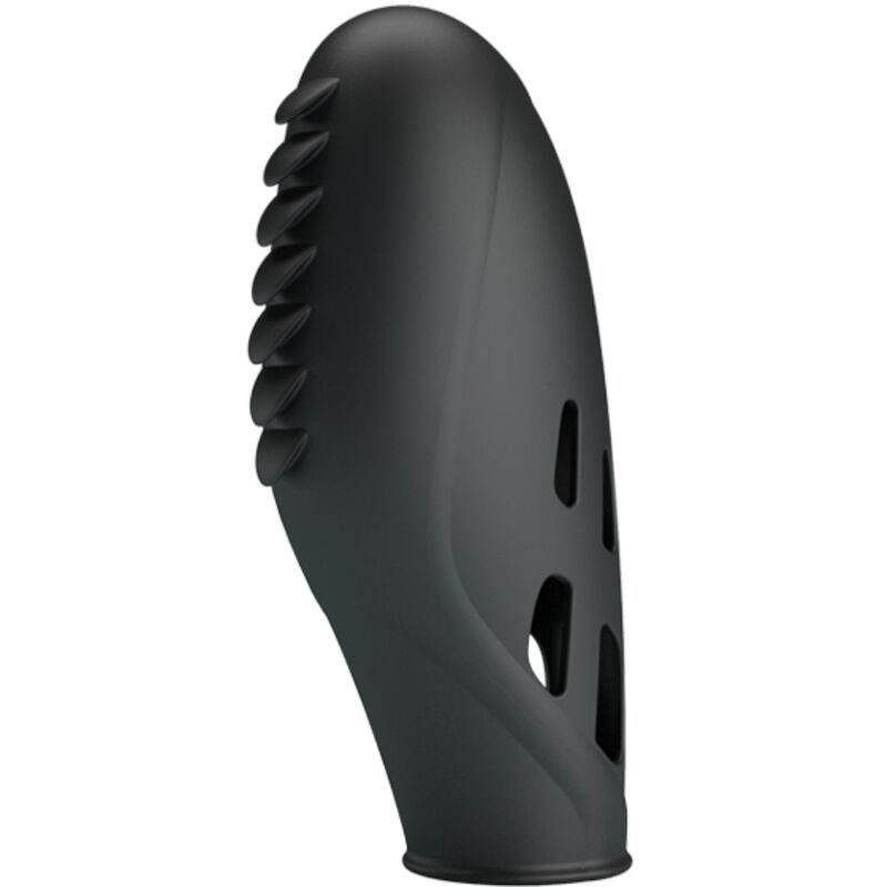Pretty Love – Doigt Vibrant Gilo en silicone – Noir