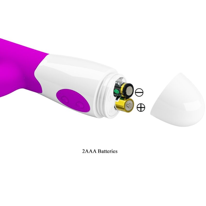 Pretty love - vibrateur centaure lapin 30 modes de vibration violet