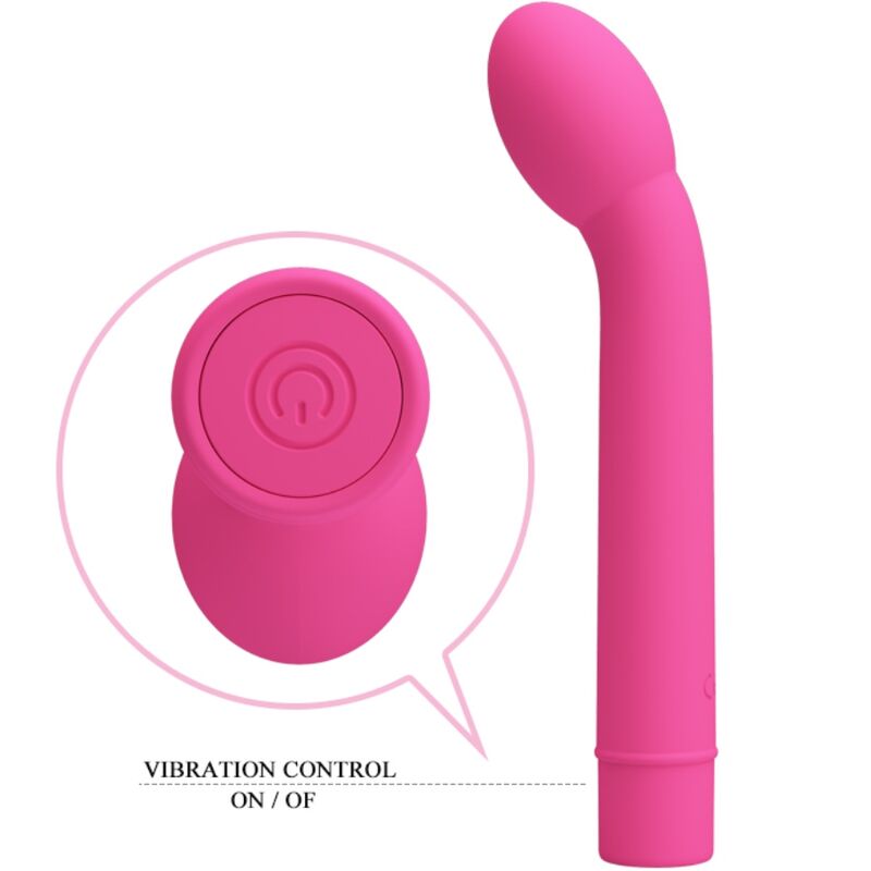 Pretty love - vibrateur point g logan 10 vibrations rose