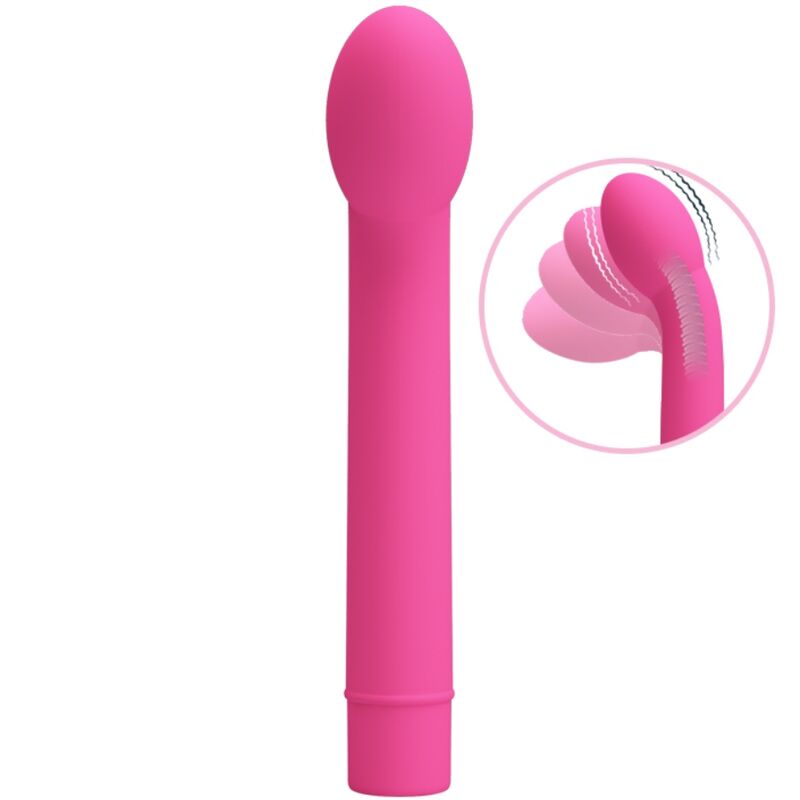 Pretty love - vibrateur point g logan 10 vibrations rose