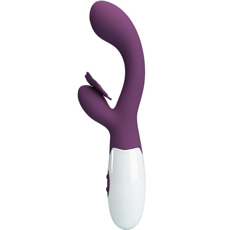 Pretty Love – Vibromasseur double stimulation Butterfly Kiss – Violet