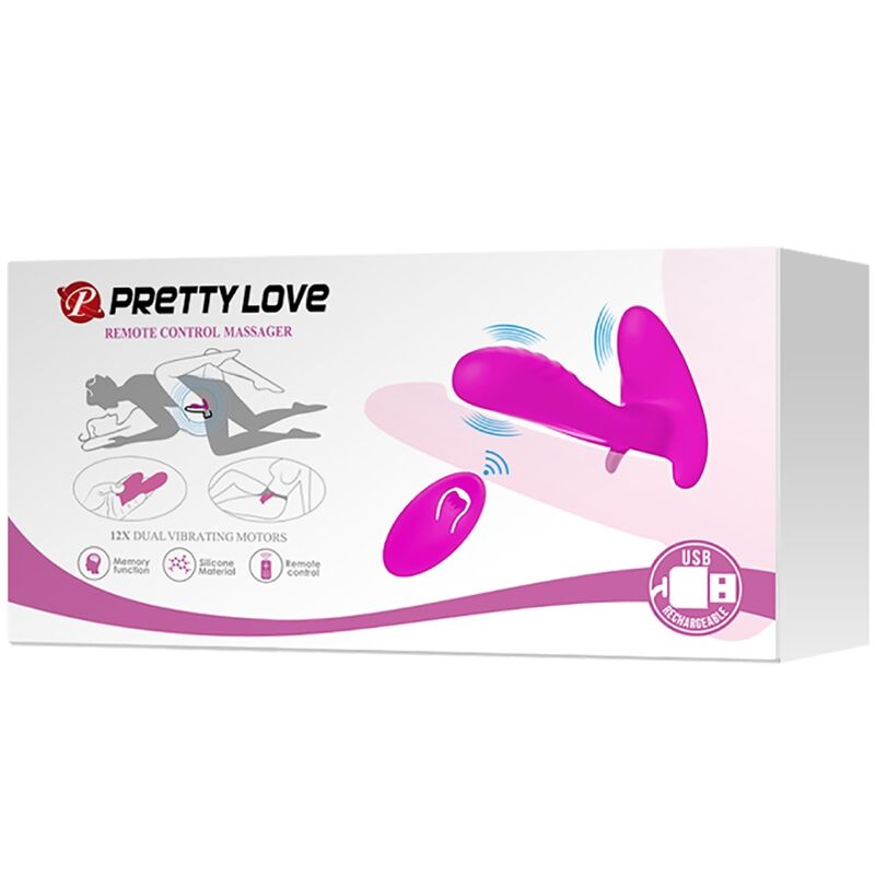 Vibromasseur Pretty Love Bi-014850W Violet - Pretty Love