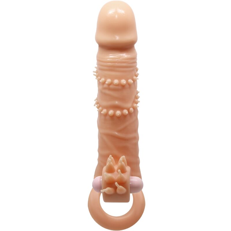 Pretty love - connor manchon de pénis + stimulateur de clitoris chair