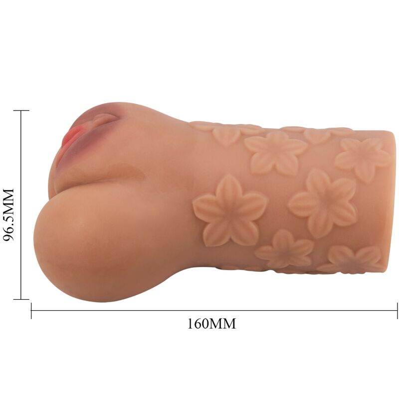 Crazy bull - dessin de vagin et d'anus écarlate avec chair de fleurs