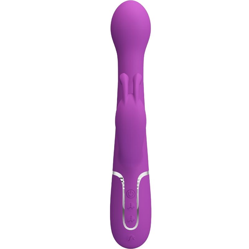 Pretty Love – Stimulateur Rabbit Multifonction 3 en 1 Dejon Violet