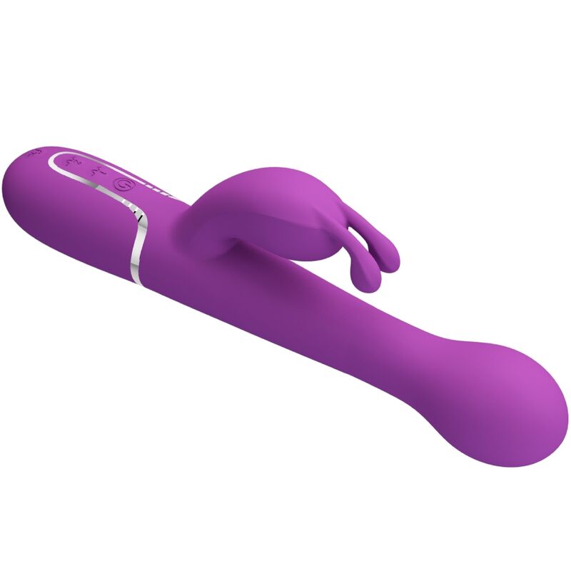 Pretty Love – Stimulateur Rabbit Multifonction 3 en 1 Dejon Violet