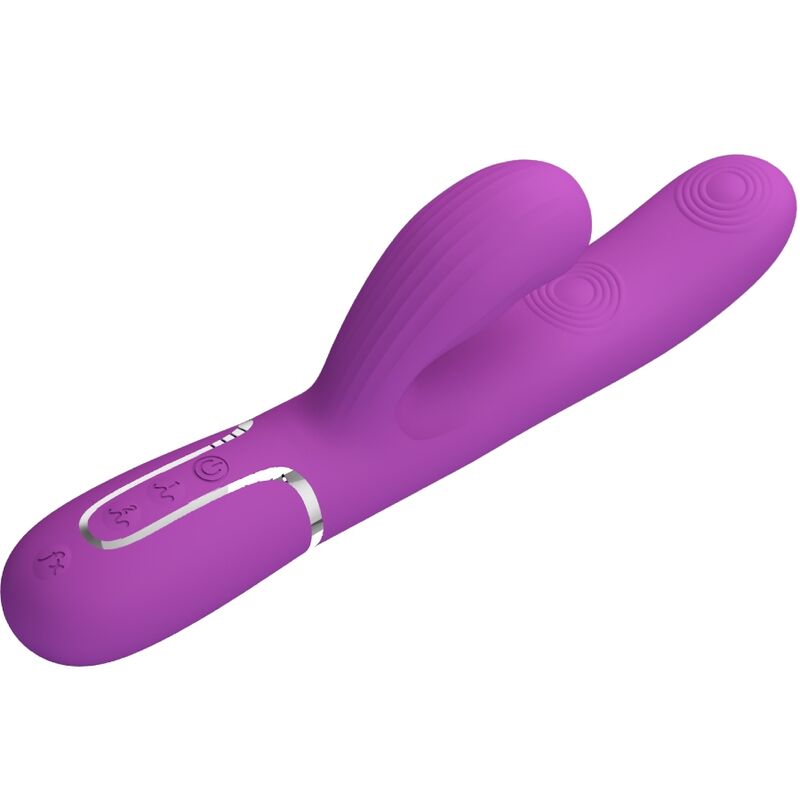 Pretty Love – Stimulateur Rabbit Multifonction 3 en 1 Perlita Violet