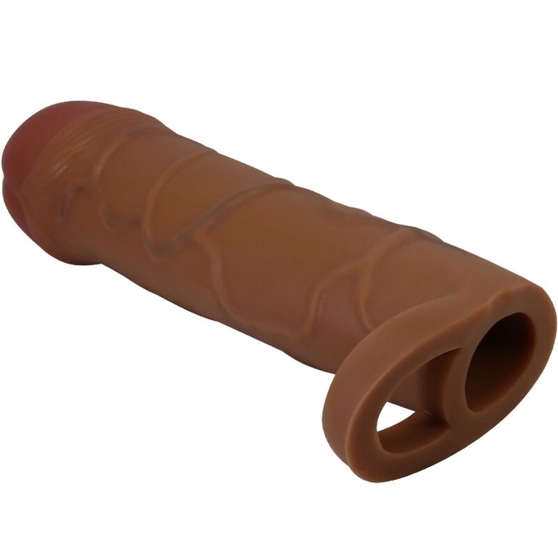 Pretty love - manchon de pénis pour oignon avec extension de 2,5 cm mulatto