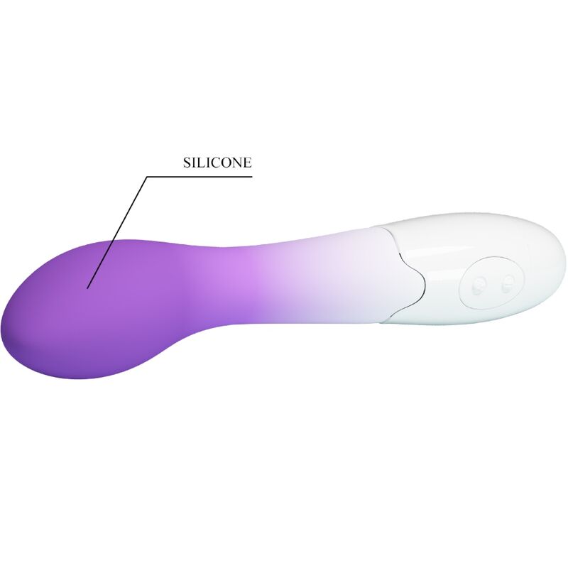 Pretty love - vibrateur point g bishop 30 vibrations violet