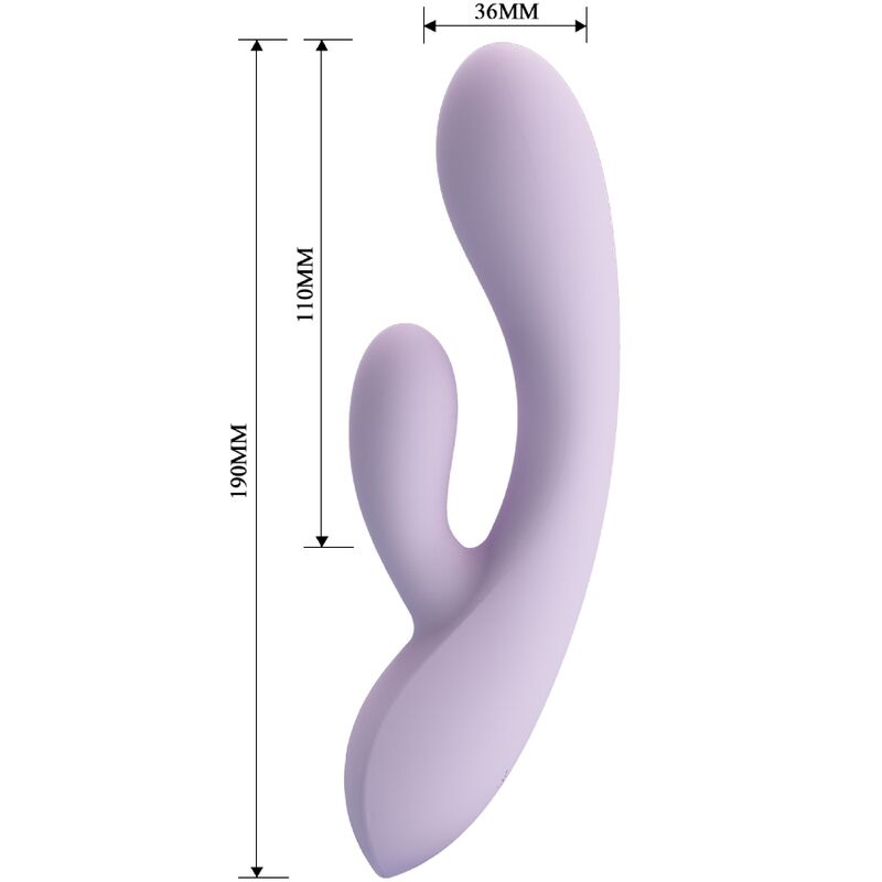 Pretty Love – Stimulateur Rabbit Souple Rosolyn Violet